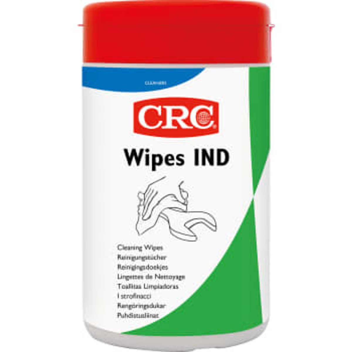 CRC Wipes renseservietter Industri, 50 stk.