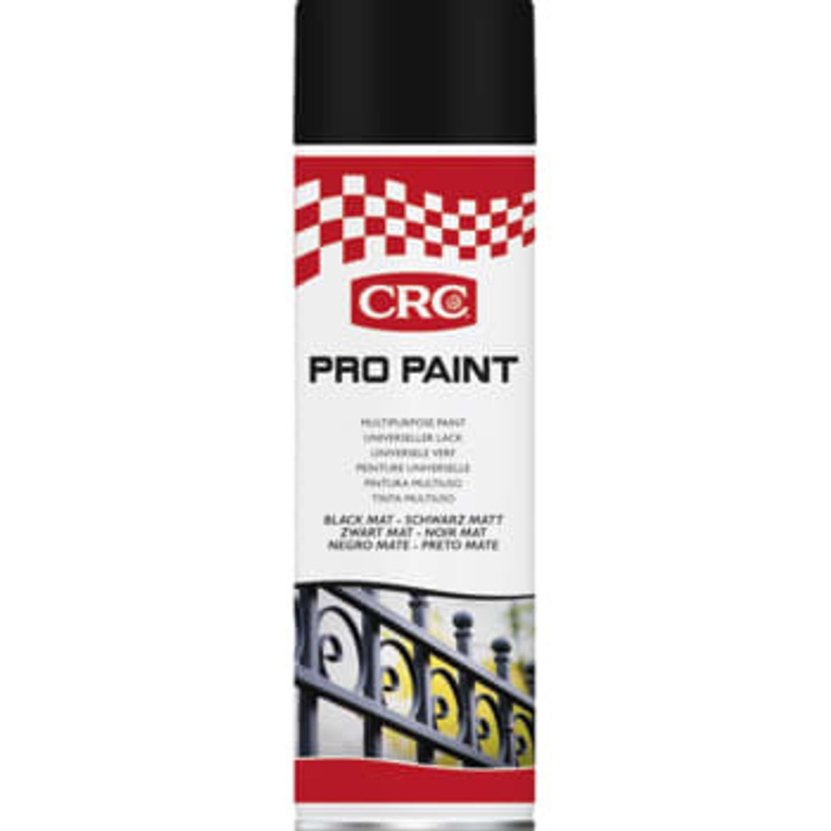 CRC spraymaling PRO PAINT, 500 ml, sort mat