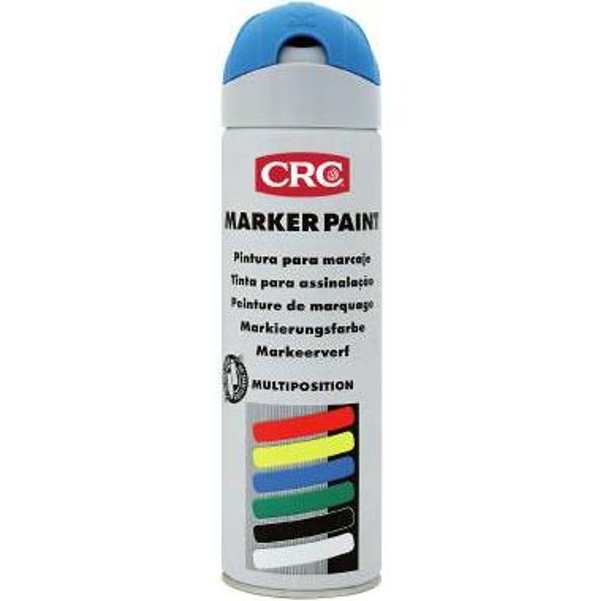 CRC markeringsspray fluorescerende 500ml. Blå