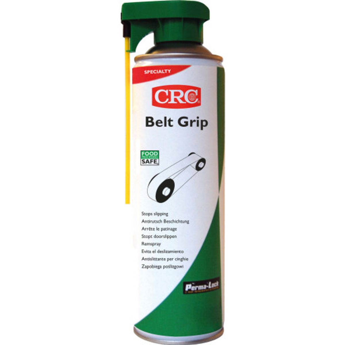 12 stk CRC remsmøremiddel Belt Grip, FPS, aerosol, 500 ml